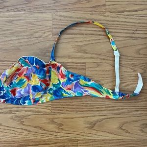 Vintage tropical bra